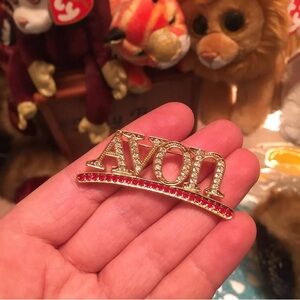 1990 A V O N signature pin